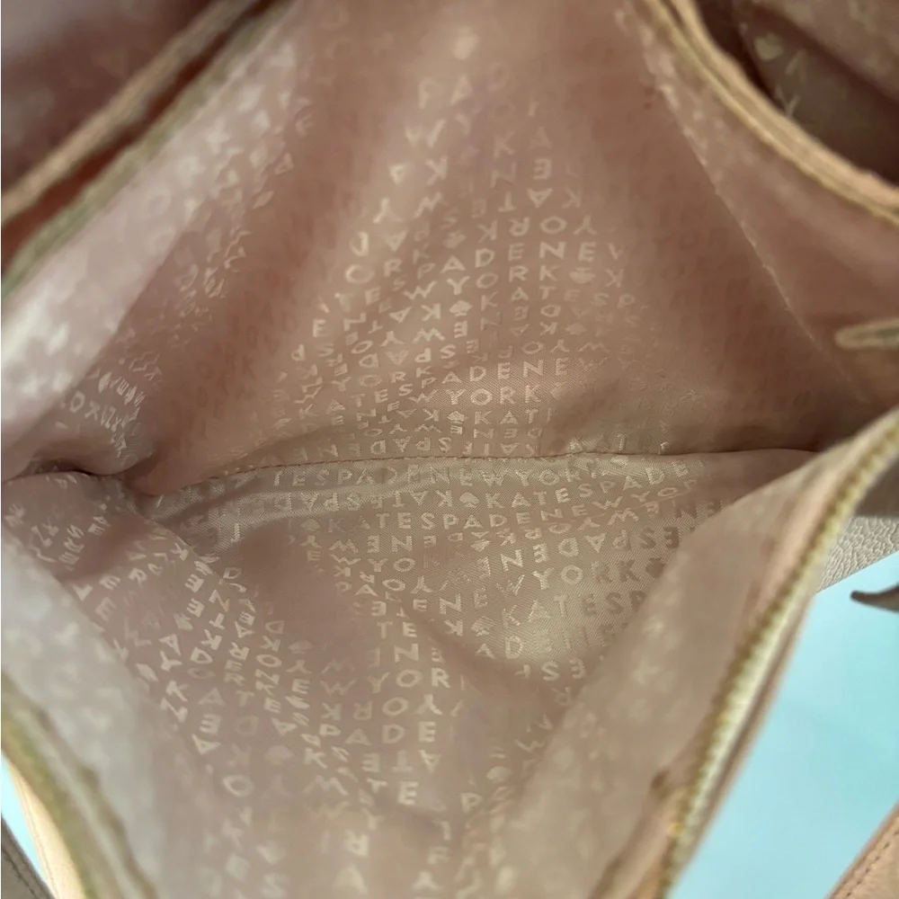 Kate Spade Leila Triple Gusset Pebble Cow Leather Crossbody Light Pink WKRU5503